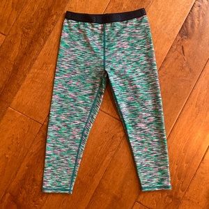Girls Zella multi color Workout leggings. Brand new. Never worn.